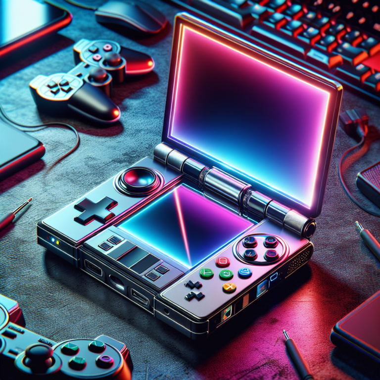 🎮 ¡ANBERNIC se luce con un handheld que gira 1080 grados!