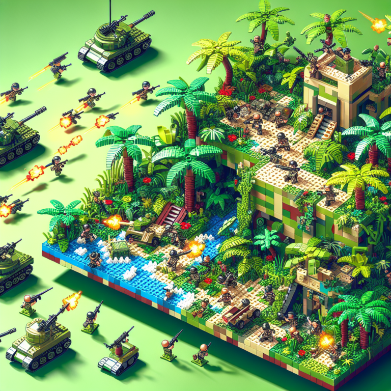 🚀 Metal Slug llega en versión LEGO: ¡Prepárate para la misión jungla 1996!