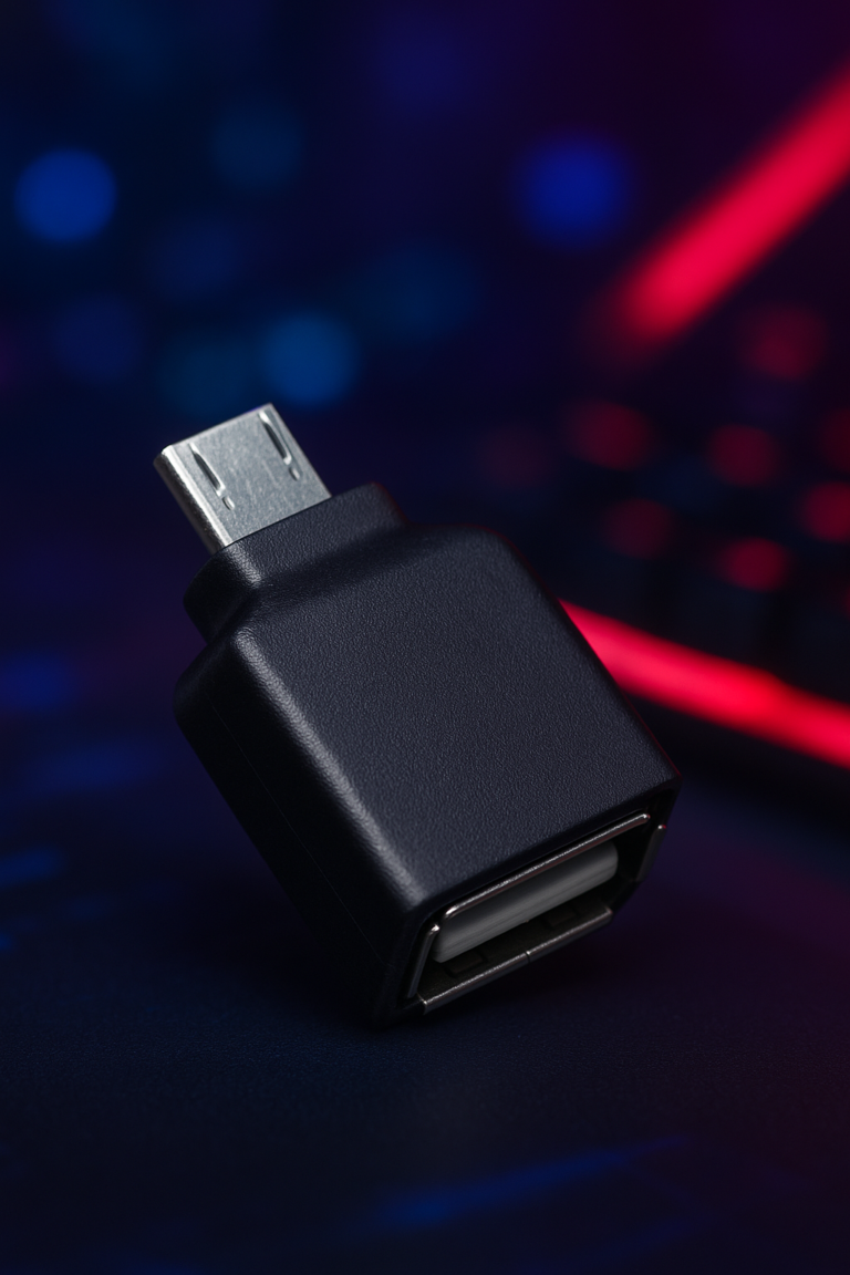 Review del Adaptador Convertidor OTG Micro USB a USB Hembra de Central Gamer