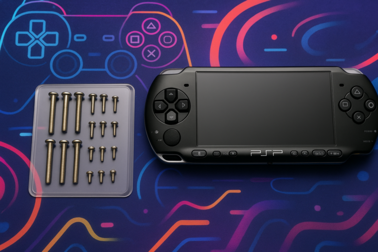 Review del Kit de Tornillos CENTRAL GAMER P2300 para PSP 2000