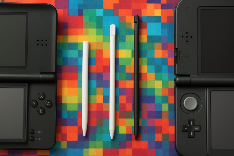 Comparativa: lápiz táctil DSI XL WII U 3DS XL vs lápiz stylus 3DS Old