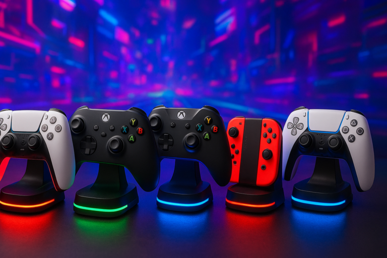 Los 5 mejores bases de carga para tus controles que podés comprar ahora